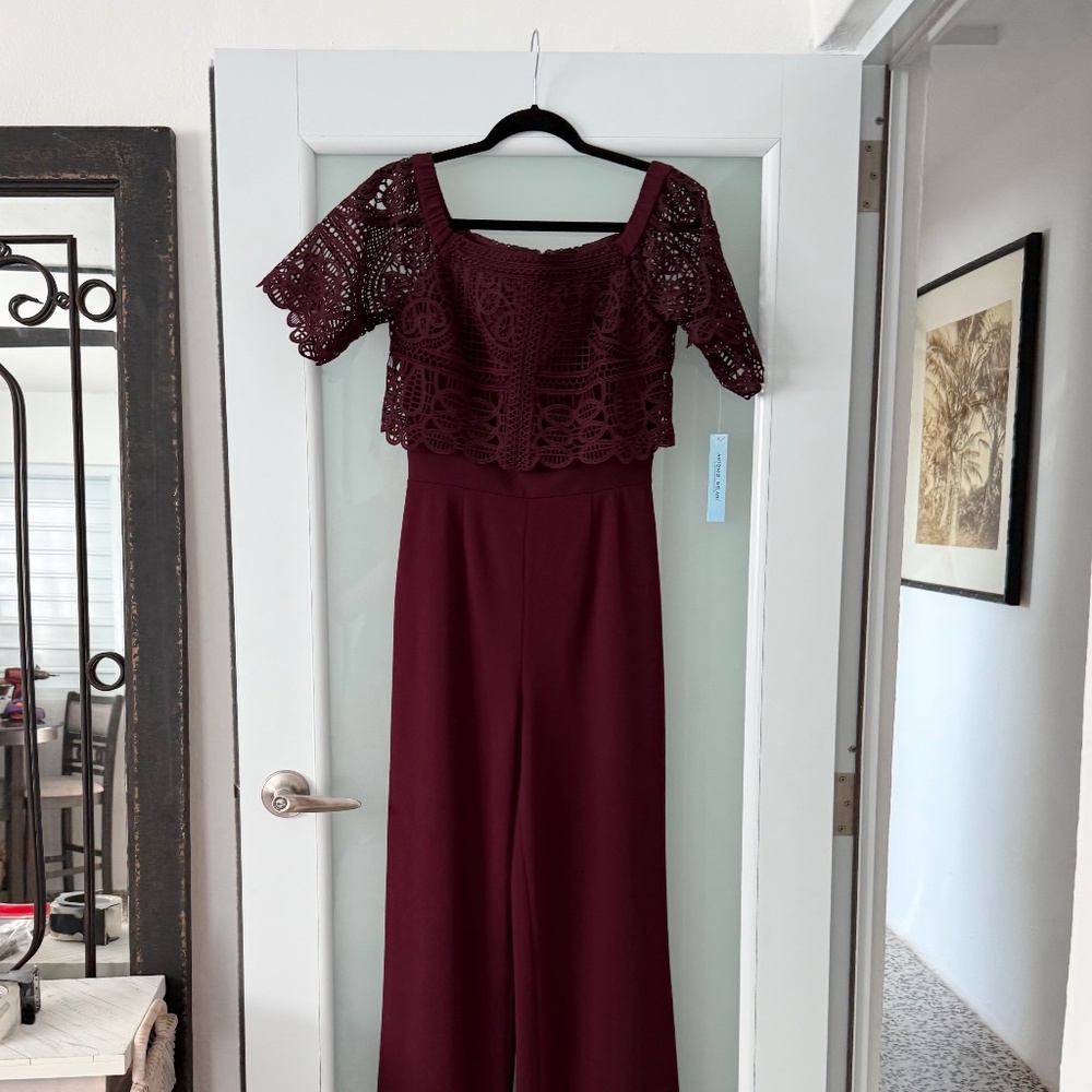 NWT, Antonio Melani "Emma" Jumpsuit